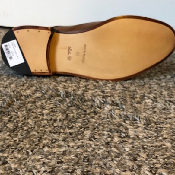 BRAND NEW Suit Supply Cognac Leather Derby Brogues main image 6
